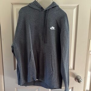 Nike Men's Gray Hoodie